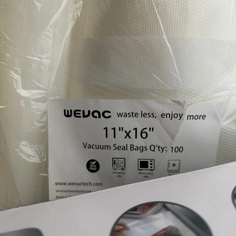 Nutrichef PKVS18 Automatic Food Vacuum Sealer + Bags Cottage Freezer Meals Gifts